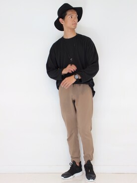 「nonnative（ノンネイティブ）のアイテム（アナログ腕時計）」を使った、KURE.さん（メンズ・174cm）の秋コーディネート
