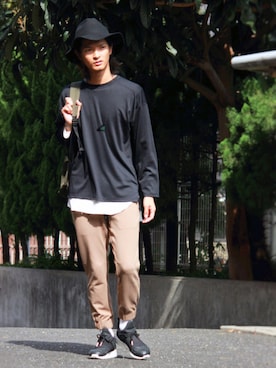 「N.HOOLYWOOD」｜「アイテム（その他）」を使った、KURE.さん（メンズ・174cm）の秋コーディネート
