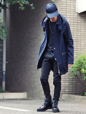 「MARC JACOBS（マークジェイコブス）のアイテム（シューズ）」を使った、KURE.さん（メンズ・174cm）の秋コーディネート