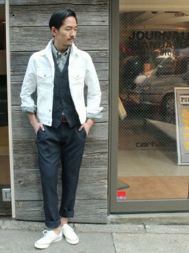 Sasaさん（メンズ・173cm）の春コーディネート