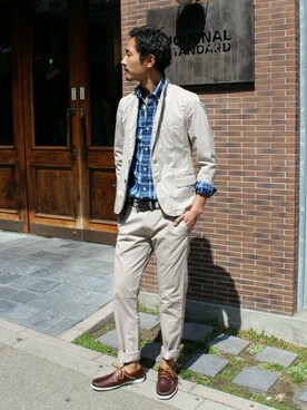 Sasaさん（メンズ・173cm）の春コーディネート