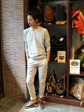 Sasaさん(メンズ・173cm)の春コーディネート