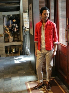 Sasaさん(メンズ・173cm)の春コーディネート