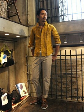 Sasaさん(メンズ・173cm)の春コーディネート