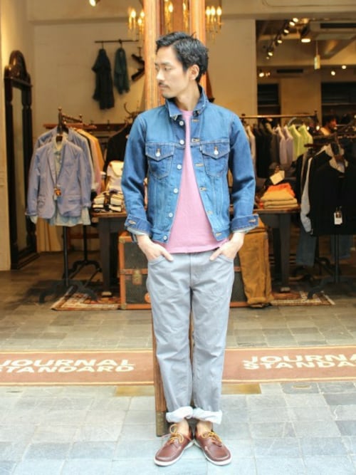 Journal Standard ジャーナルスタンダード のモカシン デッキシューズを使った人気ファッションコーディネート Sciaky