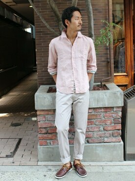 Sasaさん(メンズ・173cm)の春コーディネート