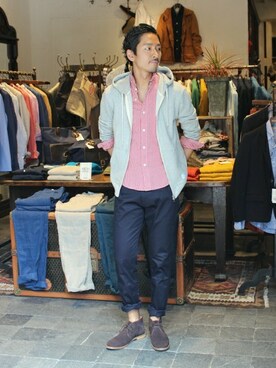 Sasaさん（メンズ・173cm）の春コーディネート