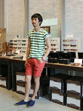 Sasaさん（メンズ・173cm）の夏コーディネート