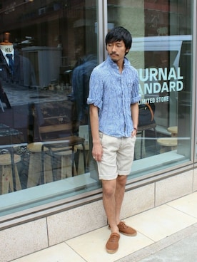 Sasaさん（メンズ・173cm）の夏コーディネート