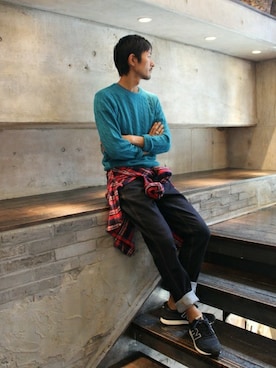 Sasaさん（メンズ・173cm）の夏コーディネート