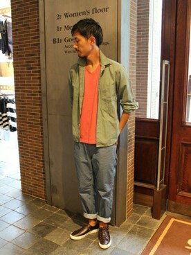 Sasaさん（メンズ・173cm）の秋コーディネート