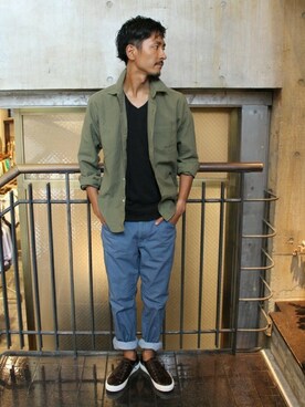 Sasaさん（メンズ・173cm）の夏コーディネート