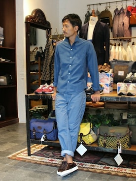 Sasaさん（メンズ・173cm）の秋コーディネート