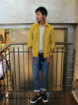 Sasaさん（メンズ・173cm）の夏コーディネート