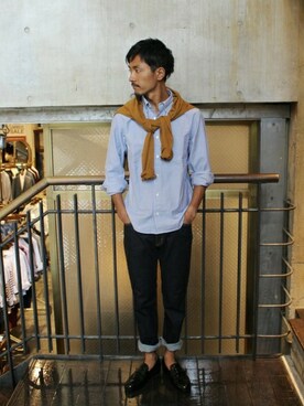 Sasaさん（メンズ・173cm）の秋コーディネート