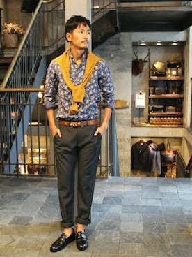 Sasaさん（メンズ・173cm）の夏コーディネート