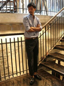 Sasaさん（メンズ・173cm）の秋コーディネート