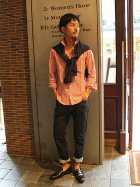 Sasaさん（メンズ・173cm）の秋コーディネート