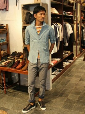 Sasaさん（メンズ・173cm）の秋コーディネート