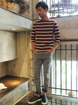 Sasaさん（メンズ・173cm）の秋コーディネート