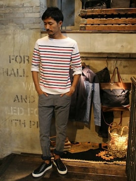 Sasaさん（メンズ・173cm）の秋コーディネート