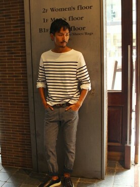 Sasaさん（メンズ・173cm）の秋コーディネート