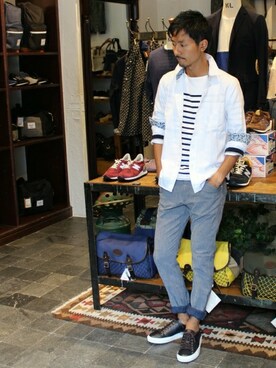 Sasaさん（メンズ・173cm）の夏コーディネート