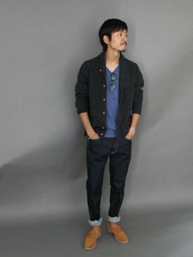 Sasaさん（メンズ・173cm）の秋コーディネート