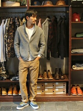 Sasaさん（メンズ・173cm）の秋コーディネート