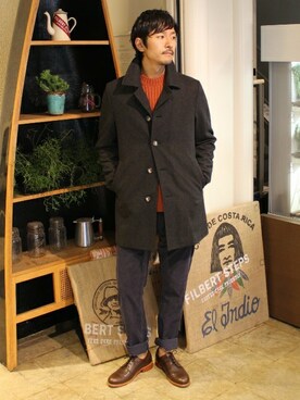 Sasaさん(メンズ・175cm)の冬コーディネート