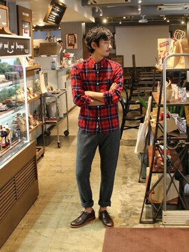 Sasaさん(メンズ・175cm)の冬コーディネート