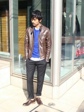 Sasaさん(メンズ・175cm)の冬コーディネート