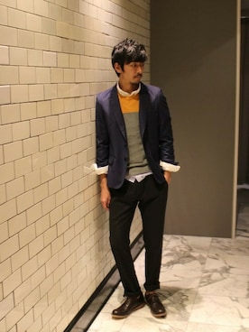 Sasaさん(メンズ・175cm)の冬コーディネート