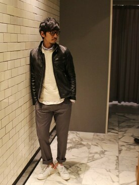 Sasaさん(メンズ・175cm)の冬コーディネート