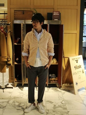 Sasaさん（メンズ・175cm）の冬コーディネート