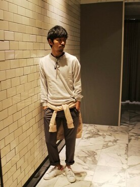 Sasaさん(メンズ・175cm)の冬コーディネート