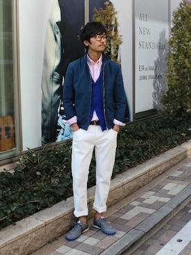 Sasaさん（メンズ・175cm）の冬コーディネート