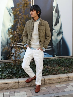 Sasaさん（メンズ・175cm）の春コーディネート