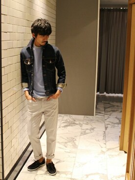 Sasaさん（メンズ・175cm）の春コーディネート