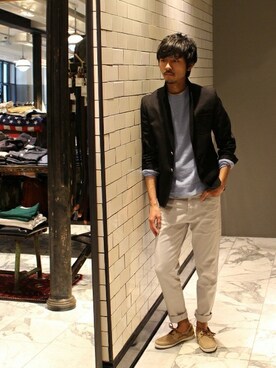 Sasaさん（メンズ・175cm）の春コーディネート