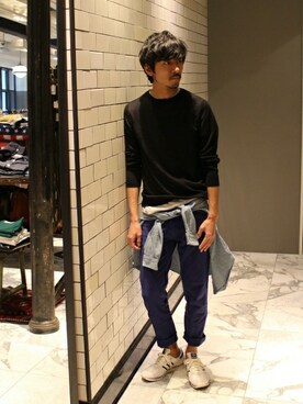 Sasaさん（メンズ・175cm）の春コーディネート