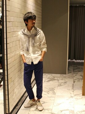 Sasaさん（メンズ・175cm）の春コーディネート