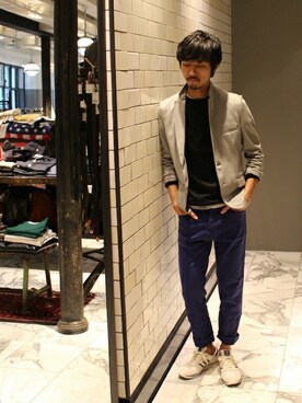 Sasaさん（メンズ・175cm）の春コーディネート