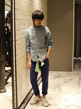 Sasaさん（メンズ・175cm）の春コーディネート