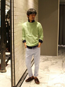 Sasaさん（メンズ・175cm）の春コーディネート