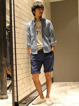 Sasaさん(メンズ・175cm)の春コーディネート