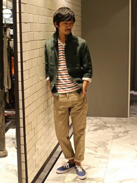 Sasaさん（メンズ・175cm）の春コーディネート
