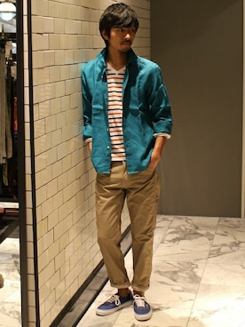 Sasaさん（メンズ・175cm）の春コーディネート