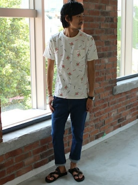 Sasaさん（メンズ・178cm）の夏コーディネート