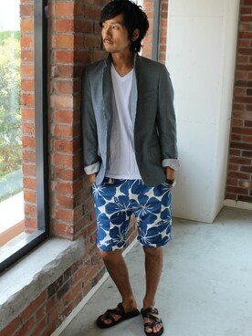 Sasaさん（メンズ・175cm）の春コーディネート